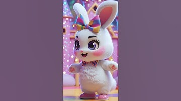 Cute Rabbit Dance❤️| #cutebaby  #ai  #rabbits  #rabbitvideos  #cute  #funnybunny