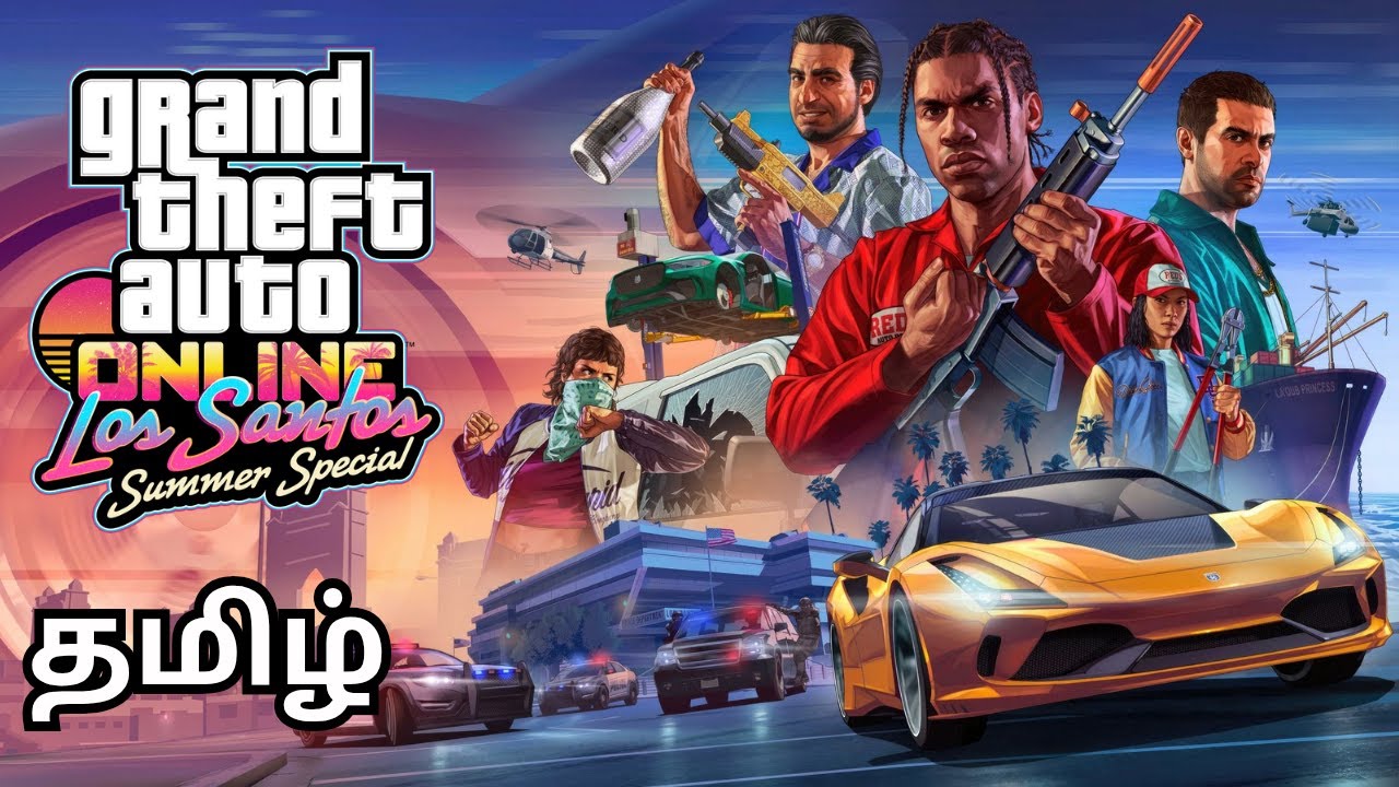 🔴GTA V Online Tamil Live | ROAD TO 10000 SUBSCRIBERS Pc GAMES In Tamil 