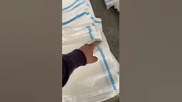 Полипропиленовые мешки белые. Производство