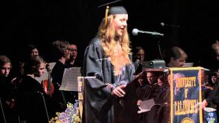 The University of California Berkeley- Film and Media Studies Graduation; Asali Speech