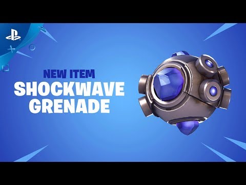 Fortnite – New Item: Shockwave Grenade | PS4