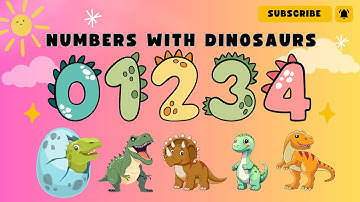 Learn Numbers with Dinosaurs | Fun Counting for Kids (1 to 10)