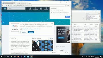 LinkedIn company data extractor