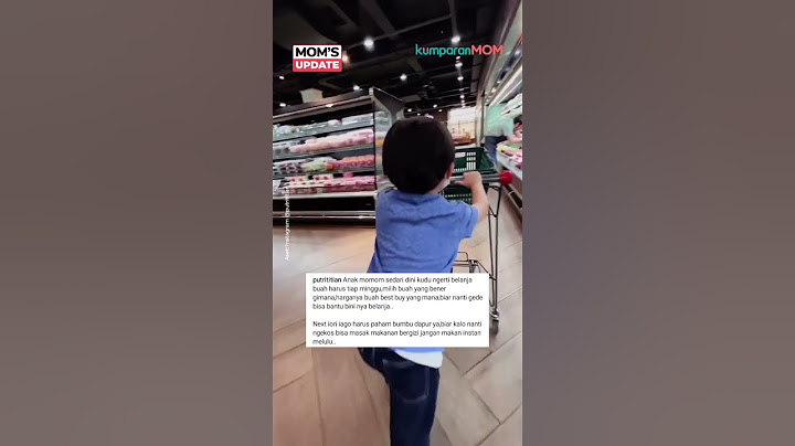Ajak Anak Pergi Belanja Punya Banyak Manfaat