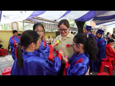 Ban mai yêu thương - Lễ tri ân đầy cảm xúc của 270 em học sinh niên khóa 2019-2024