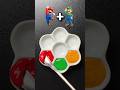 The Super Mario Galaxy Movie Color Mixing #supermario #nintendo #colormixing #satisfying