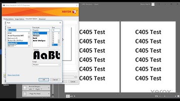 Xerox® VersaLink® C405 Color Multifunction Printer Image Option Watermarks