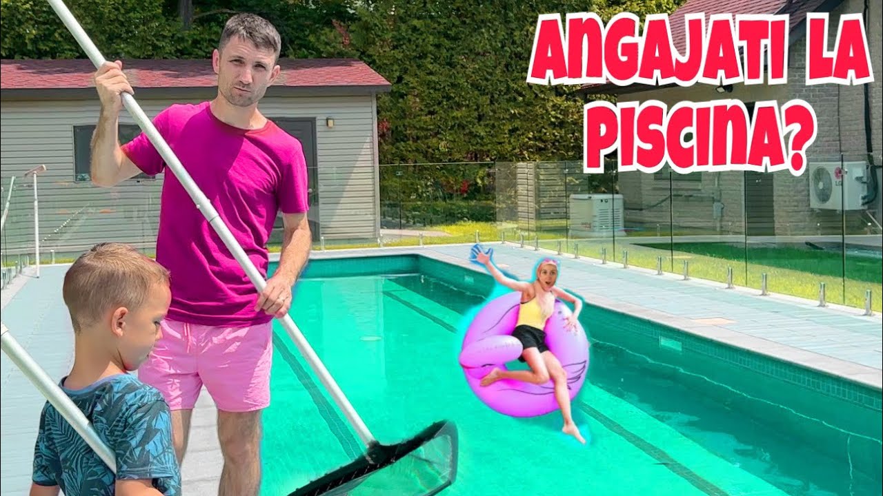 NE-AM FURISAT la PISCINA sa NE RACORIM 💦 TATA S-A ANGAJAT ⚠️