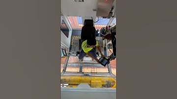 Working with RTG Crane #shorts #short #craneoperator #rtg #heavymachinery