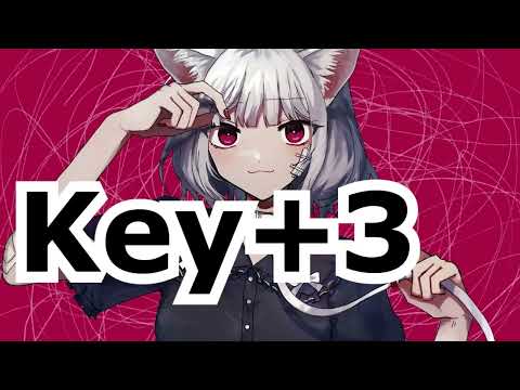 【ボーカル有/ニコカラ】 Key+3　キャットラビング　キー変更