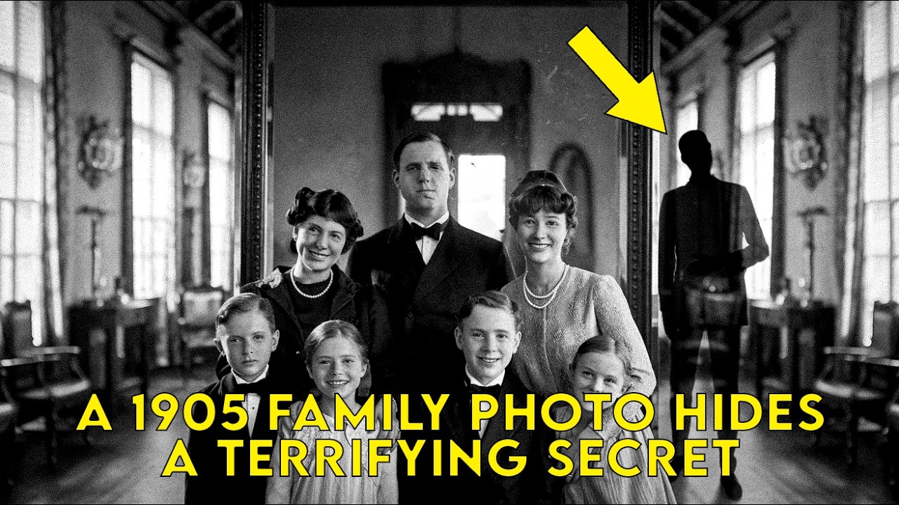 This Family Portrait from 1905 Seemed Happy — Until the Mirror's Reflection Revealed a Truth. - YouTube