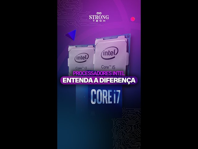 Qual a diferença entre Intel Core I3, Core i5 e Core I7? - YouTube