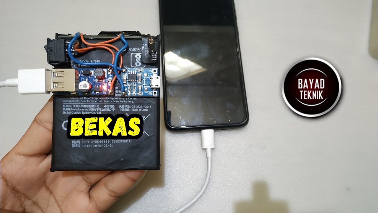 Buat Power Bank Dari Baterai Bekas HP YouTube