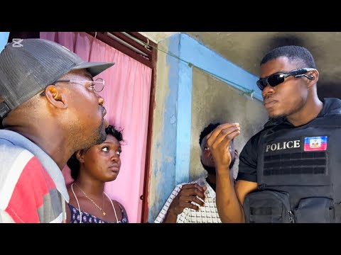 Pretty boy fè kómandan an kenbe taktik nan madanm li😂😂