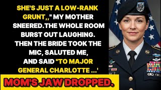 Family Mocked Me at My Brother’s Wedding—Until the Bride Saluted and Called Me ‘Major General, Ma’am