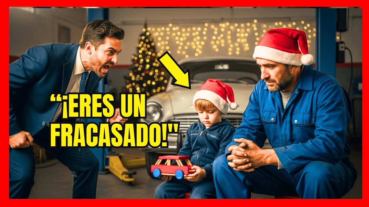 El Mecánico Humilde Que Salvó al Millonario en Navidad