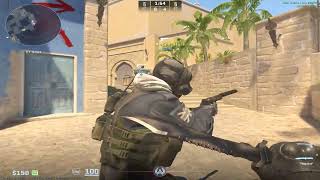CS2 Mirage 5 taps USP