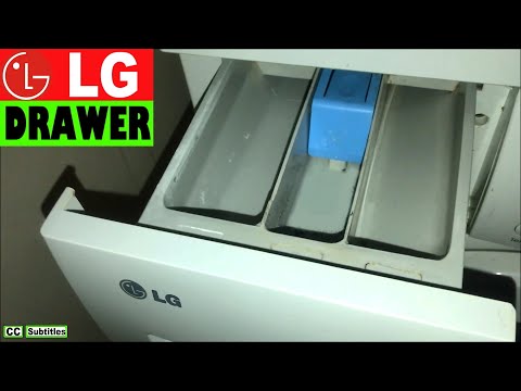 How to remove Dispenser Drawer on LG Washing Machine