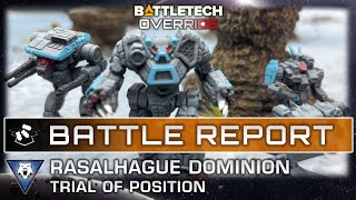 BATTLETECH Battle Report | Roar of the Kodiak: Trial of Position  | ilClan Era | Override