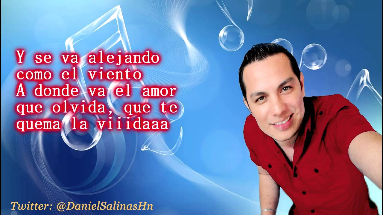 A Donde Va El Amor (Cover Lyrics Yuridia / Montaner) Daniel Salinas YouTube A Donde Va El Amor (Cover Lyrics Yuridia / Montaner) Daniel Salinas YouTube