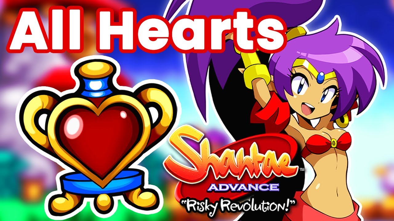 Shantae Advance: Risky Revolution: ALL HEART HOLDER LOCATIONS | 100% Help Guide (PC)