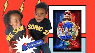 Sonic 2 Family Kids Movie
