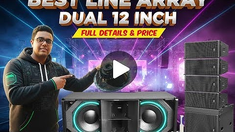 Line Array Sound System | SLV Turbo Audio TA-212