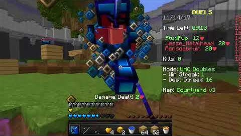 exposing hacker on hypixel duels| reach on anti kb!