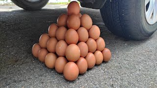 Experiment Car vs Eggs, Watermelon Juice, CocaCola | Crushing Crunchy \& Soft Things by Car