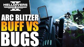 Helldivers 2 - Arc Blitzer Buff is Something (Helldive Solo)