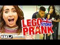 LEGO Store Prank: UK Edition (Priceless Tea Set Destroyed!) - REBRICKULOUS