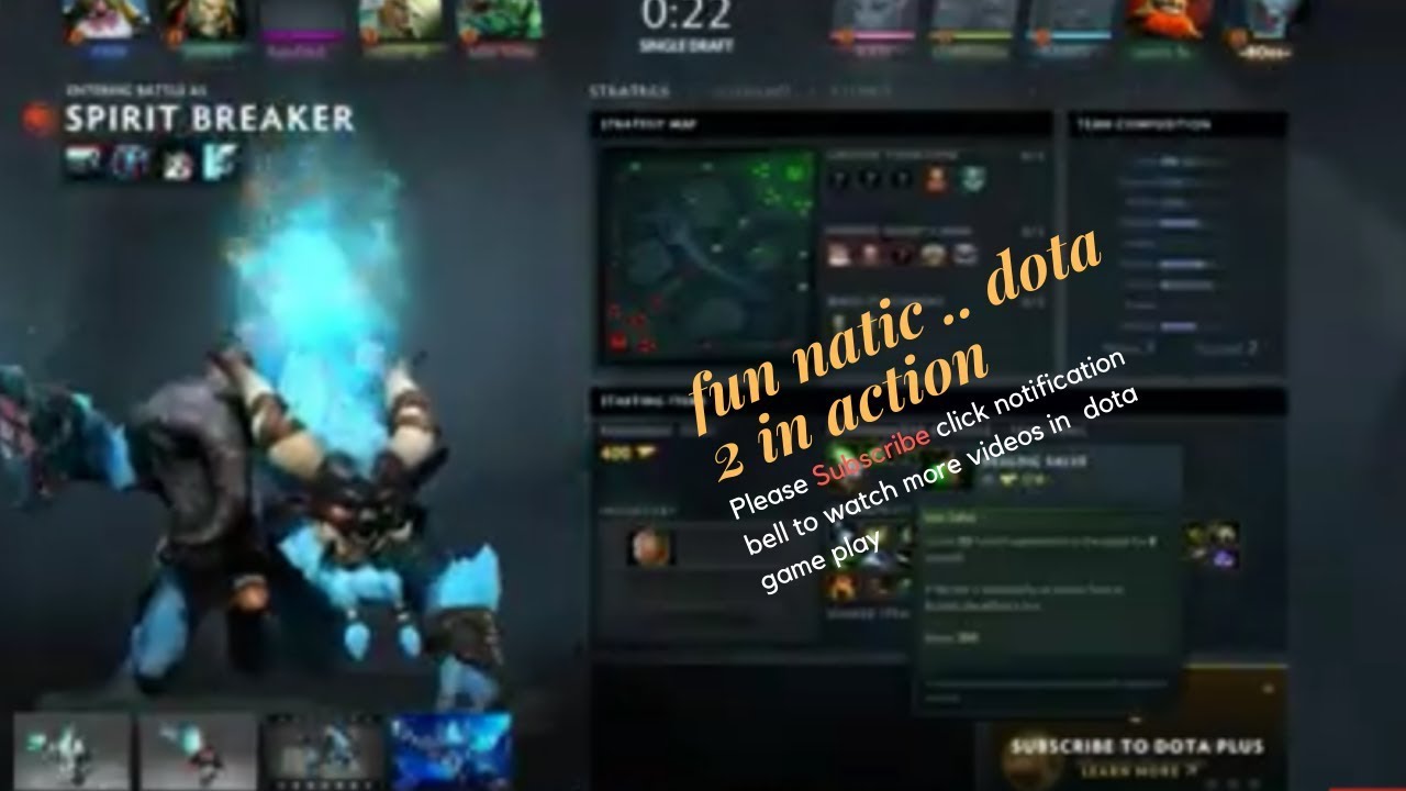 Dota 2 Spirit Breaker in action