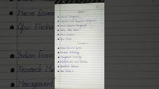 BBAU BBA Semester wise Syllabus 2026 || #ytshorts #bba #bbau #yt #ytviral #ytshortsindia #semester