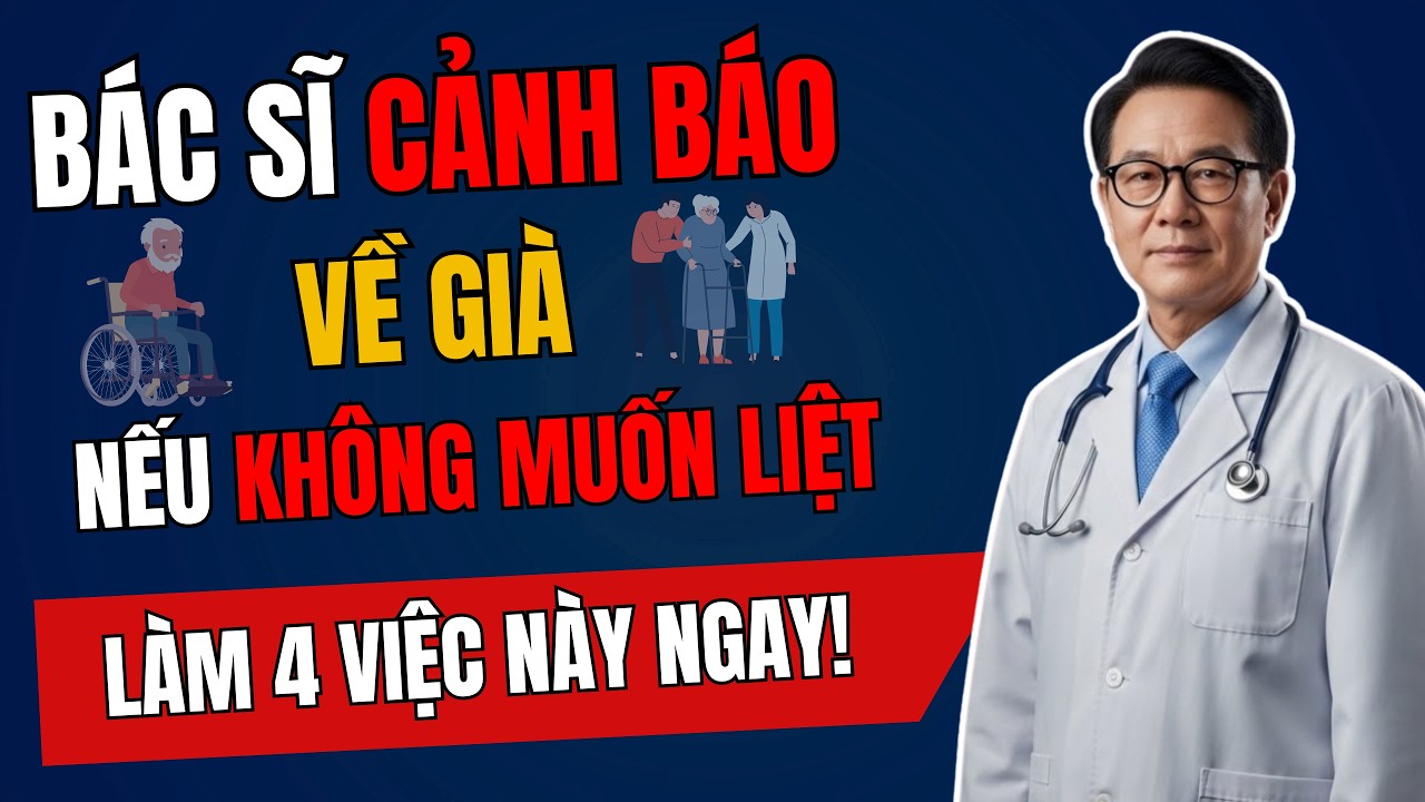 BÁC SĨ CẢNH BÁO | Về Già Làm 4 Việc Này, Chân Tay Khỏe Mạnh Không Lo Bị Liệt