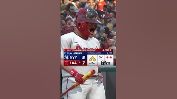 LaSteroid WALKS IT OFF😳😈 #mlbtheshow #baseball #gaming