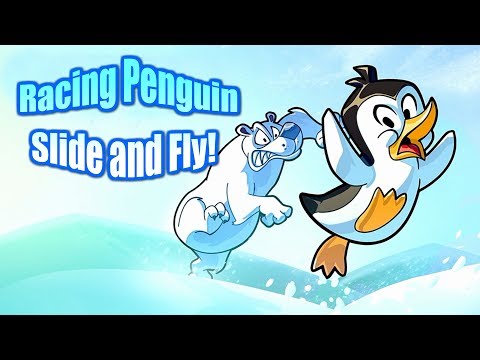 Racing Penguin: Slide and Fly! - Top Free Games Walkthrough