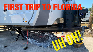 FIRST TRIP TO FLORIDA IN NEW TRAVEL TRAILER | Open Range 338 bhs