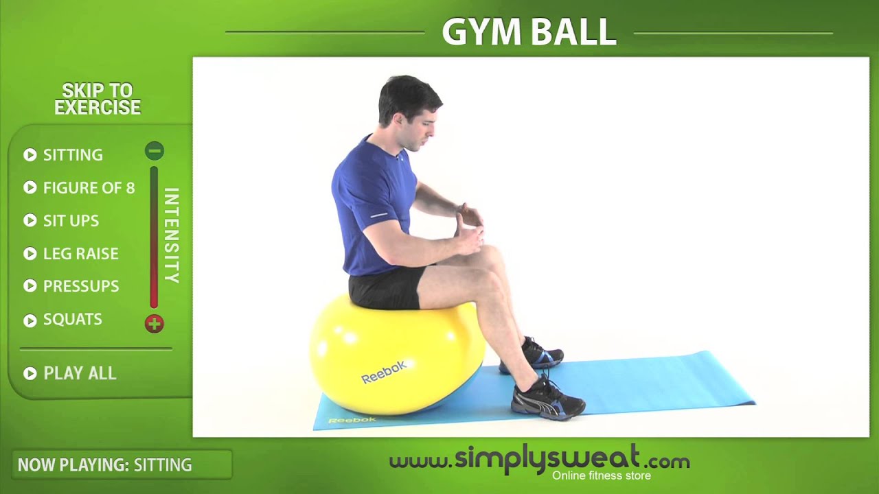 SimplySweat Interactive Online Exercise Video Series Sitting