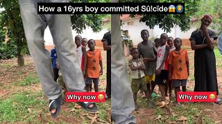 16Yrs Old Boy Who Committed Sücïde Because Of His Girlfriend, Mark Angel Comedy