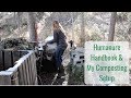 Life in a Tiny House called Fy Nyth - Humanure Handbook & My Composting Setup