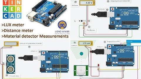 Top 3 Arduino Based Electronics Meters in Tinkercad | Simulation in Tinkercad | Liono Maker