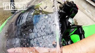 【まるで水洗い！？】HISPE 洗車の達人　バイクのメンテナンスに！　使い方