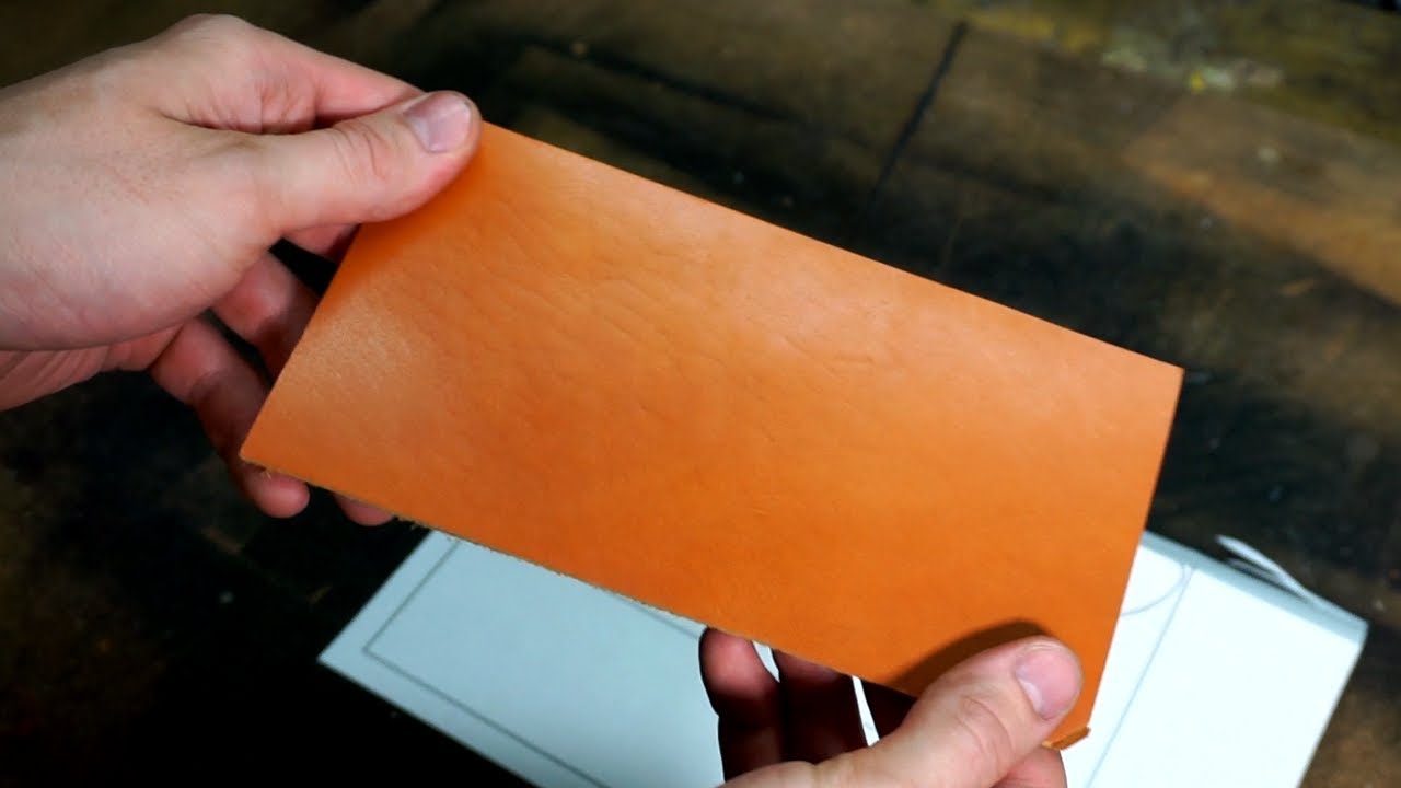 Making A Leather Knife Sheath YouTube