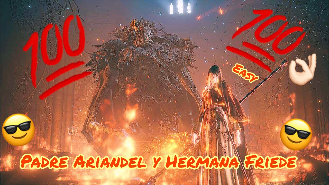 *Destrozamos a la Hermana Friede*Boss Fight con Amigos-Dark Souls 3 DLC - YouTube