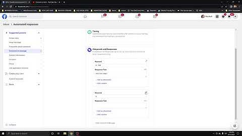 H2e |   Automated Responses Setup | Comment To Message