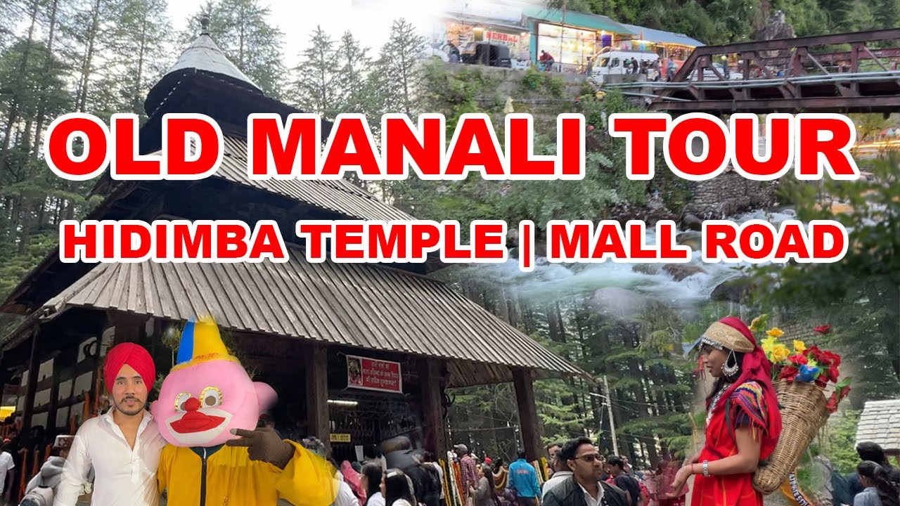Exploring Old Manali and Hidimba Temple : Manali Mall Road Adventure vlog | Ep-2