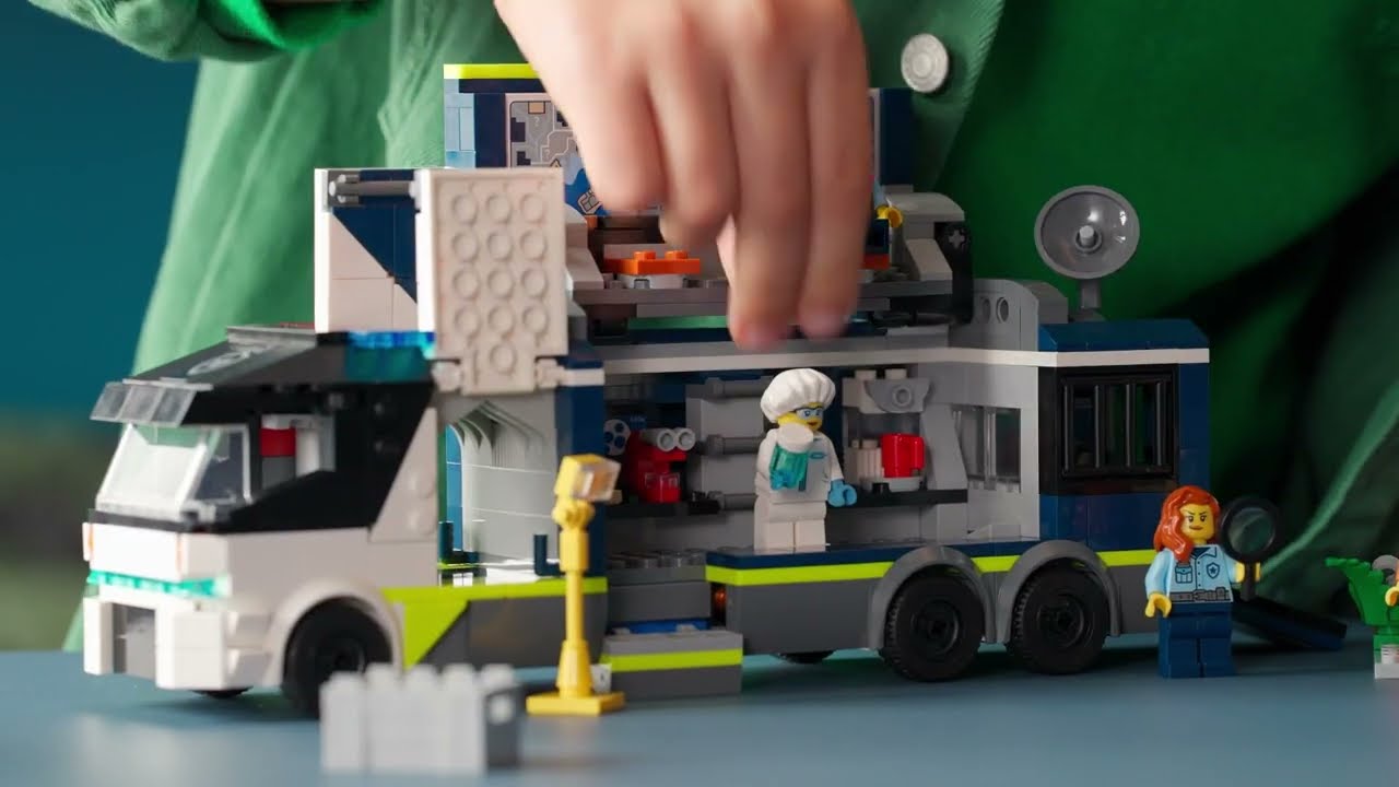 chie♥️ 60418 - LEGO City Police Mobile Crime Lab Truck - YouTube