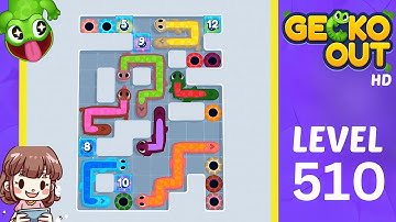 Gecko Out Level 510 Solution Walkthrough