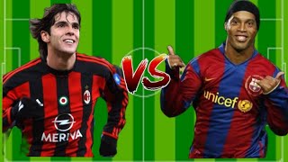 Kaka Leite vs Ronaldinho🤔⚽️