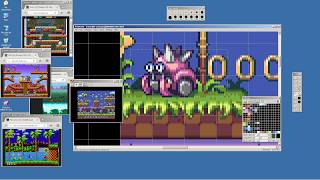 PIXEL ART TIME LAPSE #15 - Sonic x Tumblepop (Part 2)